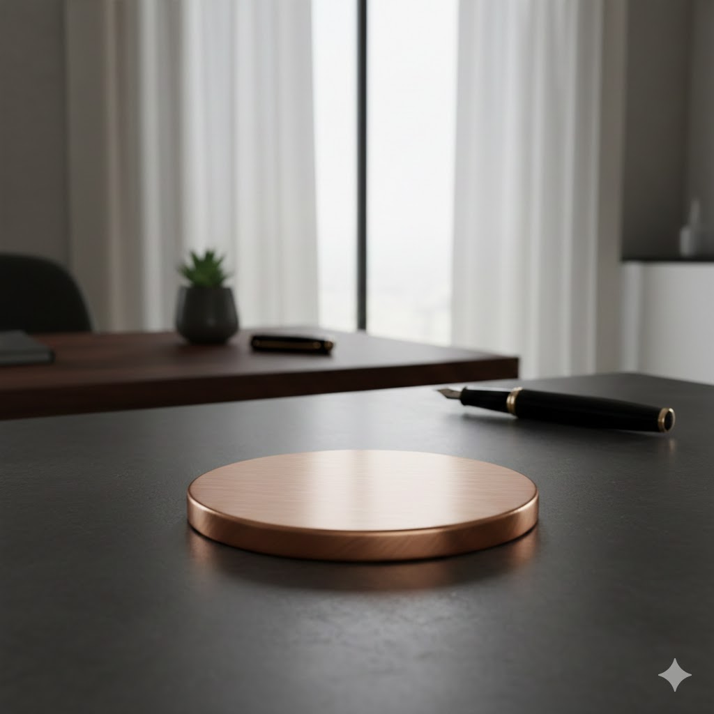 Copper Coasters (Set of 4)